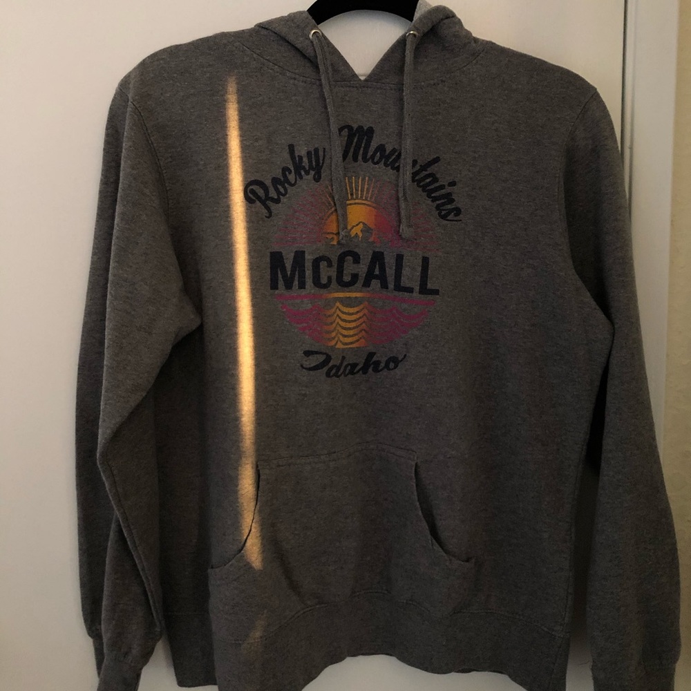 Graphic Rocky Mountains Hoodie